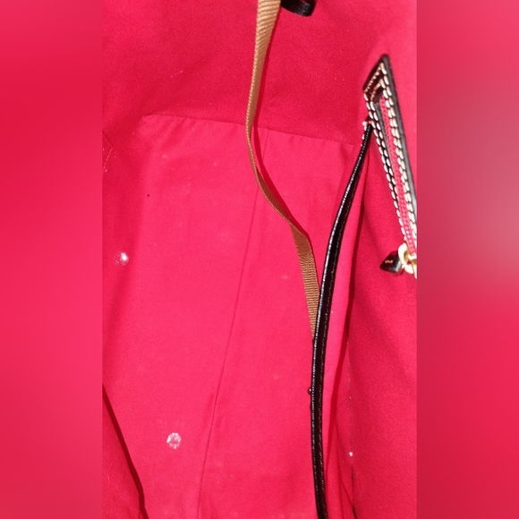 Dooney & Bourke Black Tote with Gold Accents - Picture 7 of 8